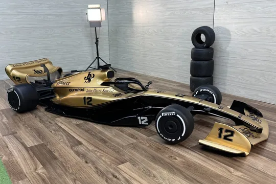 Parts and Automobilia Half-Scale John Player Special F1-Style Display Model