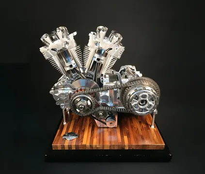 Harley-Davidson V-Twin M8 Kinetic Engine by Greg Stirling