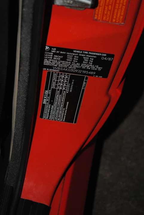 1988 BMW E30 M3 - Image 23 of 31