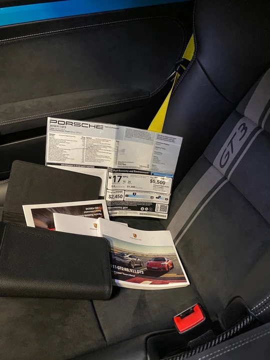 2018 Porsche 991 GT3 - Image 10 of 13