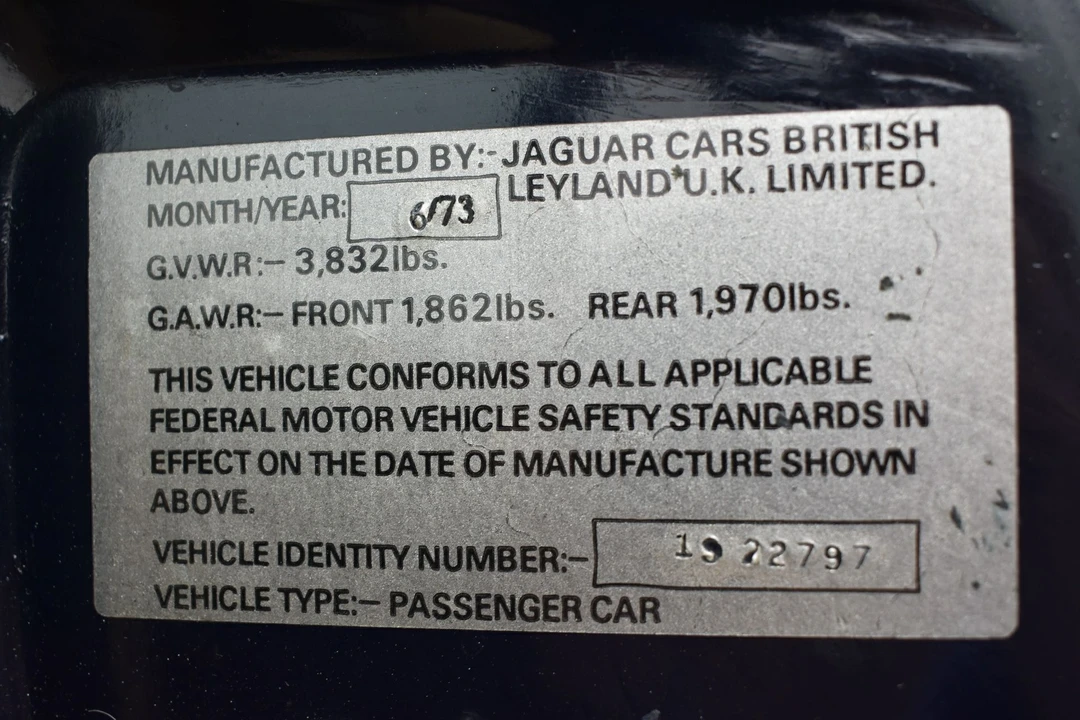 1973 Jaguar E-Type Series 3 V12 - Image 17 of 31