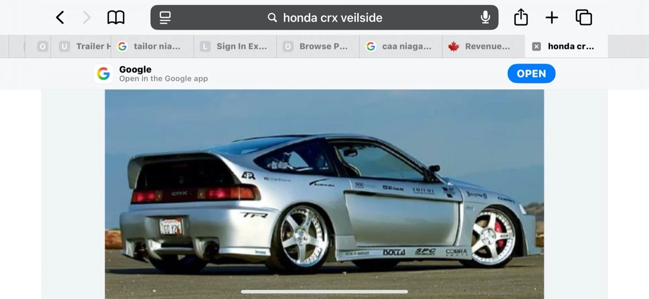 1989 Honda CR-X 2nd Gen - Image 6 of 6