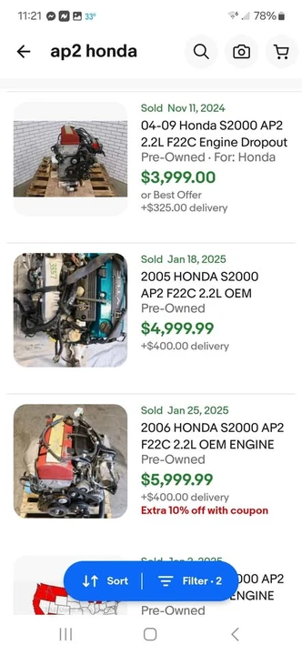 2007 Honda AP2 S2000 - Image 8 of 9