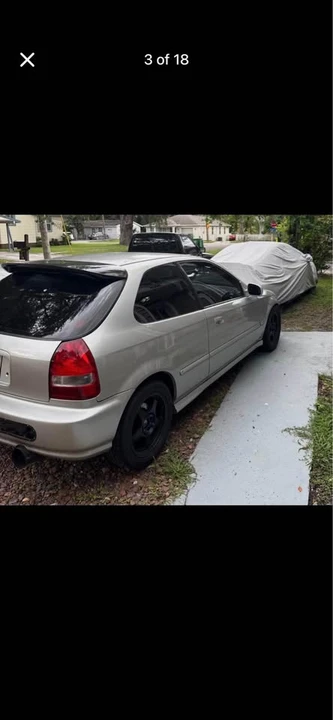1996 Honda EK Civic - Image 6 of 7
