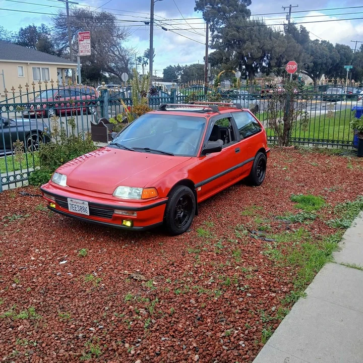 1991 Honda Civic Si 4th Gen - Image 7 of 10
