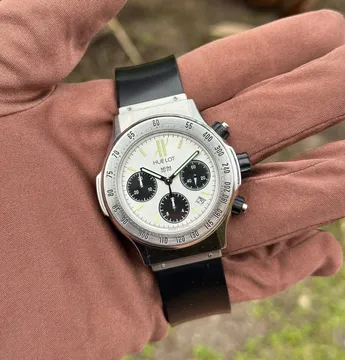 Hublot Super B White Dial Watch Ref 1920.1