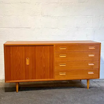Jensen Teak Danish Credenza Sideboard