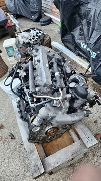 Parts & Memorabilia Hyundai 3.8-Liter V6 Engine, 2-Ton Engine Hoist, And Engine Stand