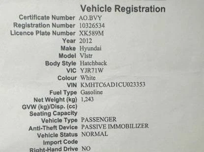 2012 Hyundai Veloster - Image 4 of 6