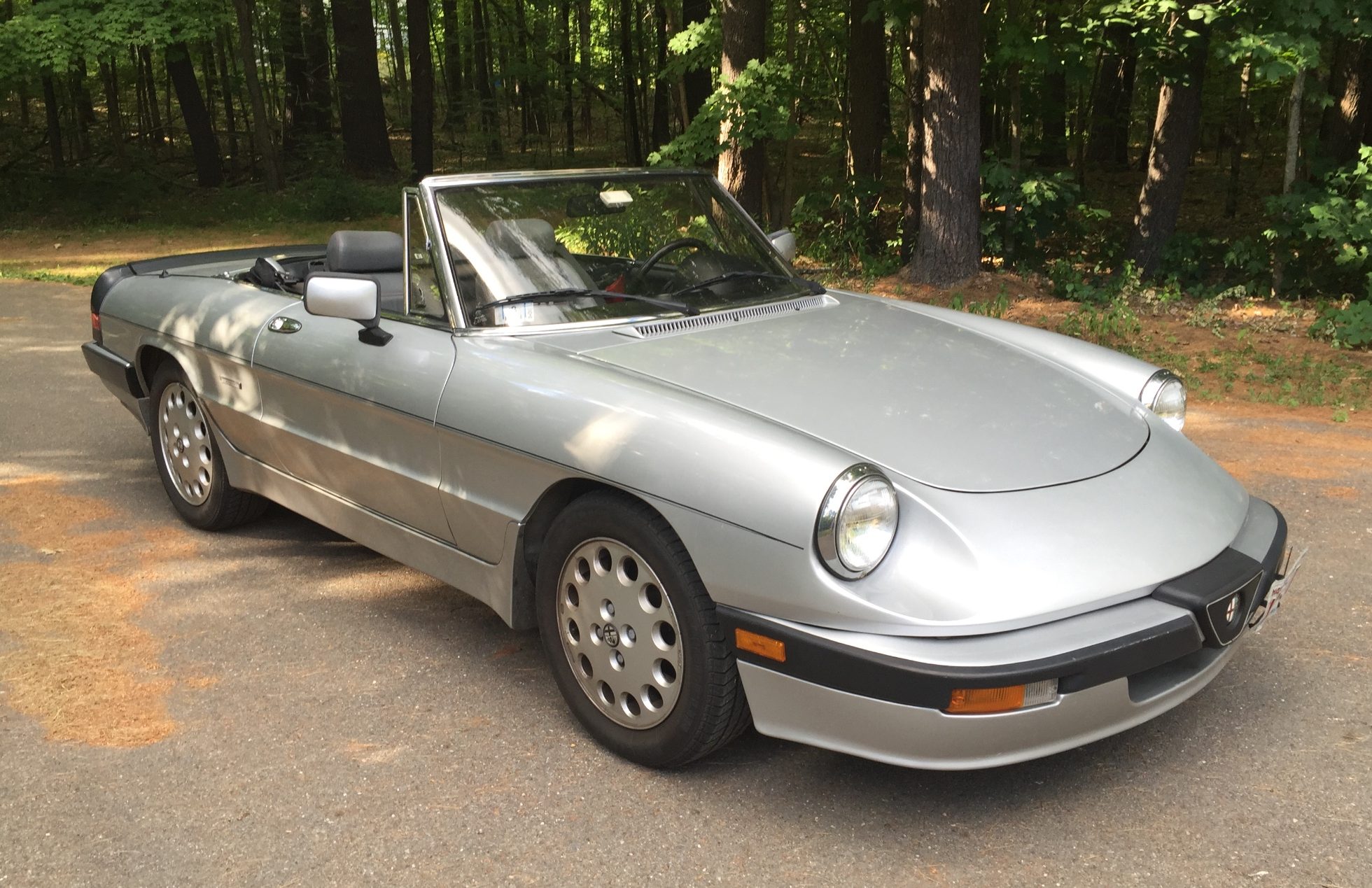 38K-Mile 1987 Alfa Romeo Quadrifoglio Spider