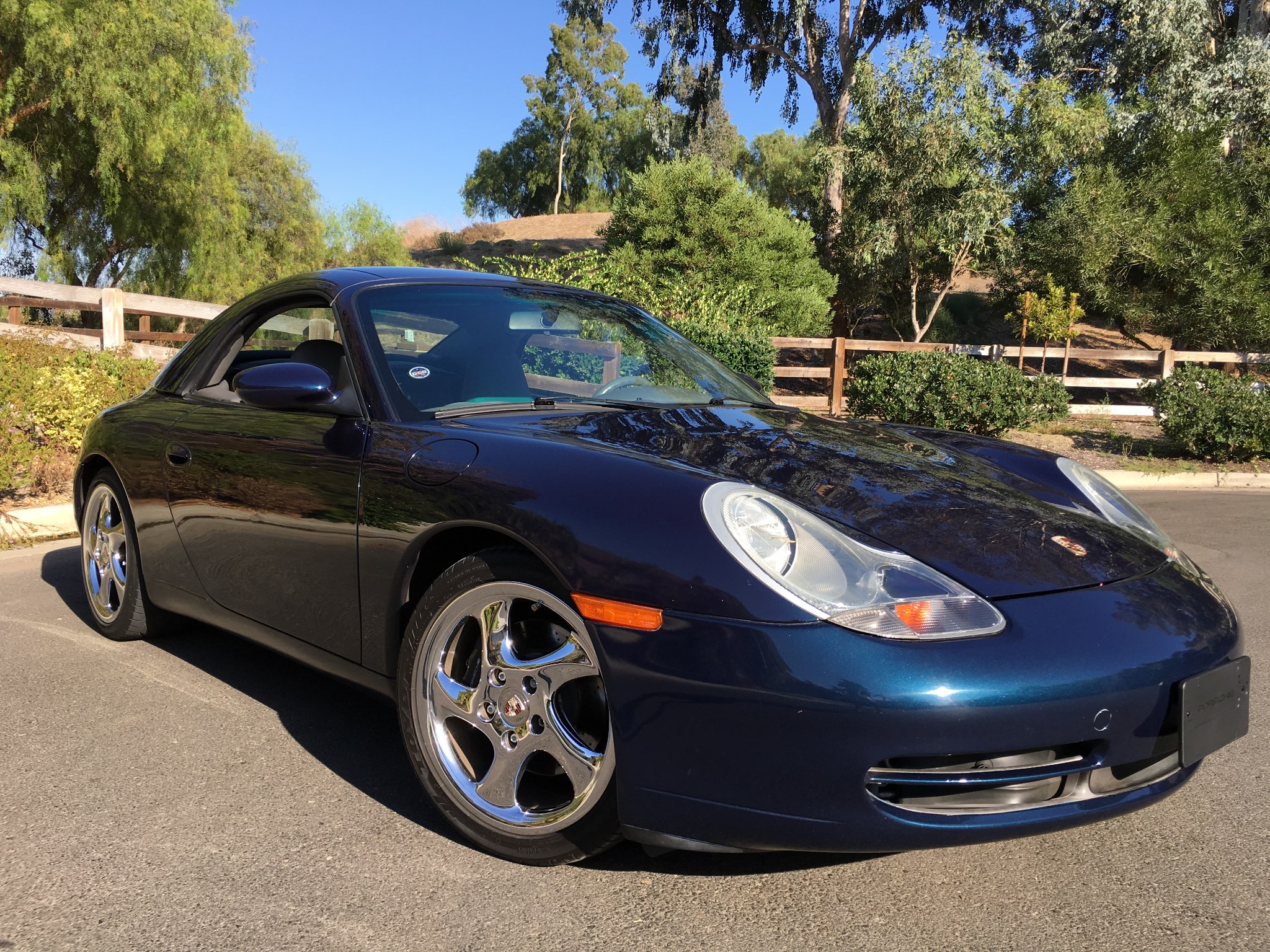 35K-Mile 2000 Porsche 911 Cabriolet 6-Speed