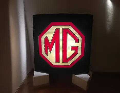 MG Neon Sign