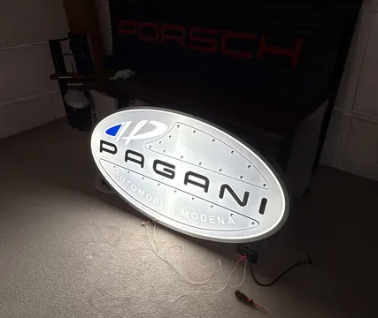 Pagani Dealer Showroom Sign