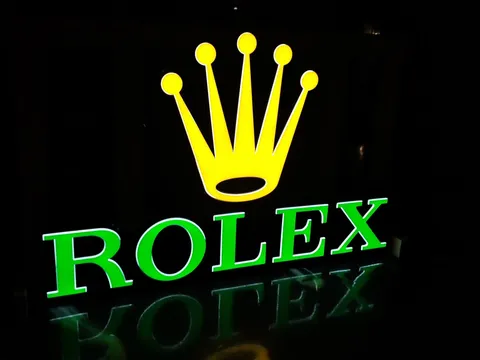 Parts & Memorabilia Illuminated Rolex Sign