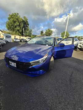 2023 Hyundai Elantra Hybrid Blue