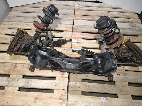 Subaru 05-07 WRX STI Front Aluminum Control Arms Brembo Brakes 5x100 v7