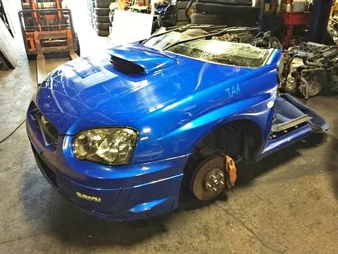 Subaru JDM Impreza WRX STI Version 8 Front End Nose Cut