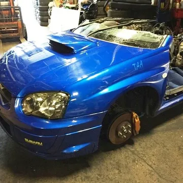 JDM 2004+ SUBARU IMPREZA WRX STI VERSION 8 FRONT END NOSE CUT