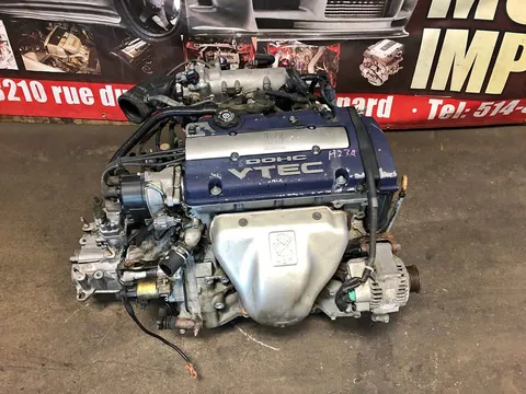 Parts & Memorabilia JDM Honda Accord Prelude H23A Blue Top DOHC VTEC 2.3L 1998-2001 Engine MT 5 Speed Transmission