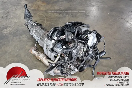 Mazda RX8 13B 6-Port Renesis 1.3L Rotary Engine with 6-Speed Manual Transmission and ECU
