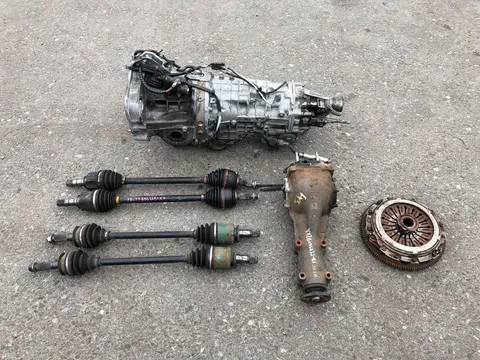 Subaru WRX STi GRB 6speed DCCD 3.9 Transmission Axles Differential