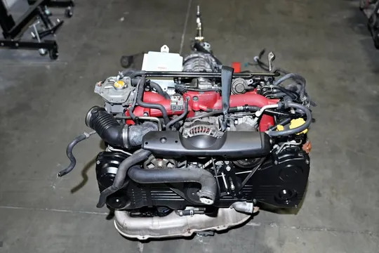 Subaru WRX STi EJ207 2.0L Version 8 Turbo Engine with 6 Speed Manual Transmission
