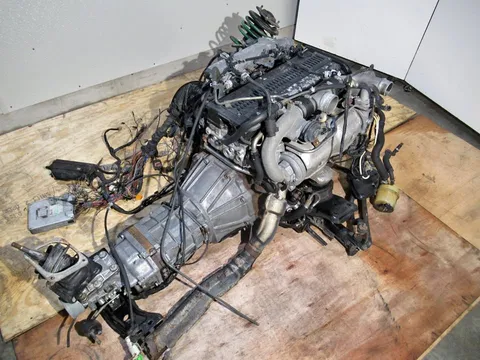 Toyota Supra Soarer 1JZ-GTE Twin Turbo Engine and R154 Transmission