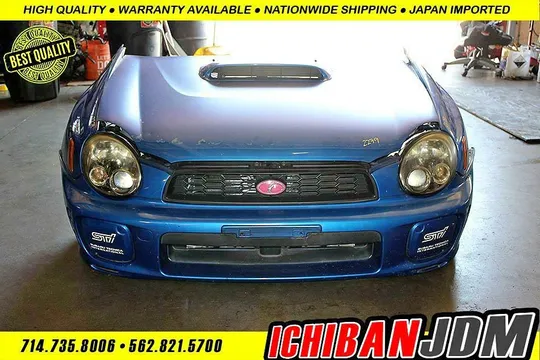 Subaru JDM Ver 7 Bug Eye Front End Nose Cut Lights Bumper Hood