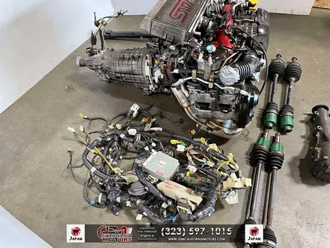 Subaru JDM WRX STI Version 7 GDB EJ207 Turbo Engine Set Up