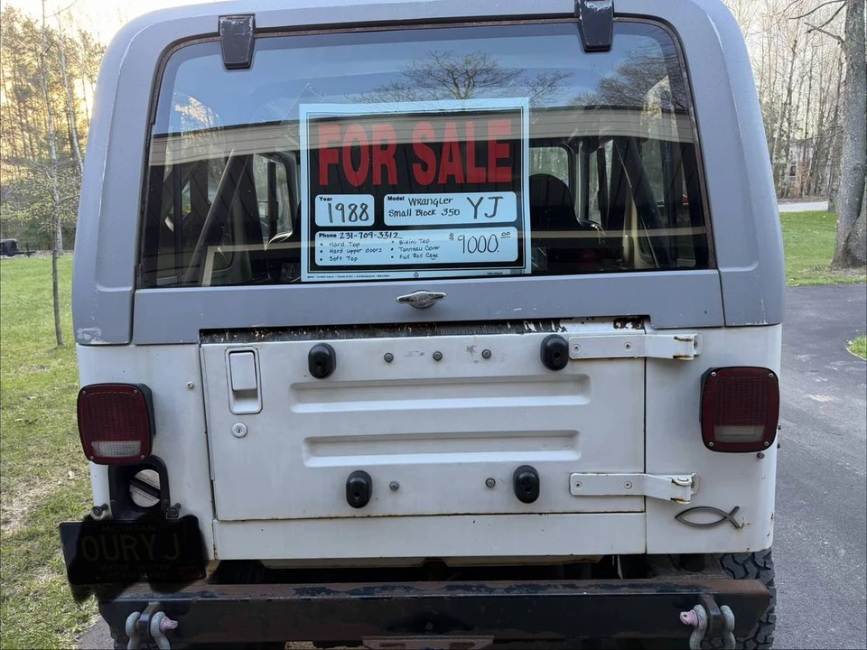 1988 Jeep YJ Wrangler - Image 10 of 10