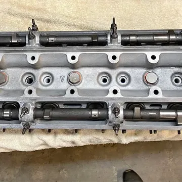 Jaguar E-type 3.8 Cylinder Head 3.8S Intake, HD8 Carburetors