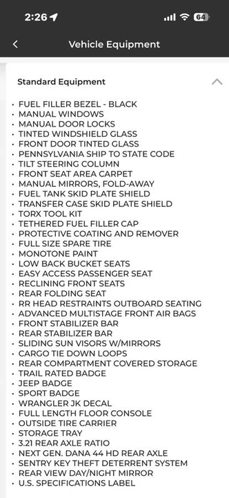 2018 Jeep JK Wrangler - Image 14 of 17