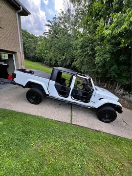 Jeep Gladiator / Wrangler Fab Four Tube Doors - Front and Rear with Storage