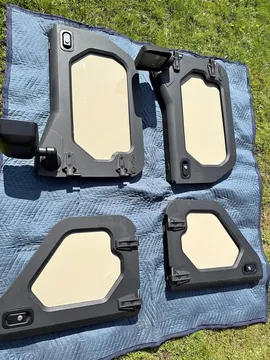 Jeep Wrangler JK Half Core Doors & Windows