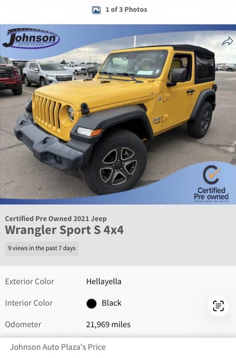 2021 Jeep JL Wrangler - Image 10 of 11