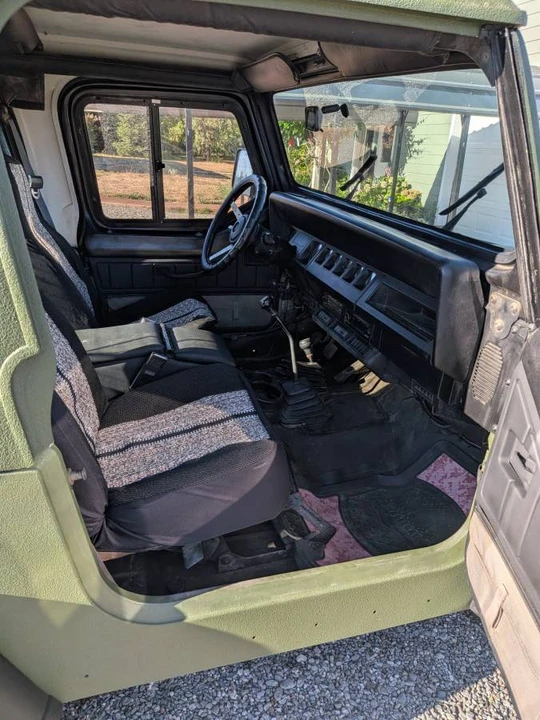 1992 Jeep YJ Wrangler - Image 3 of 6