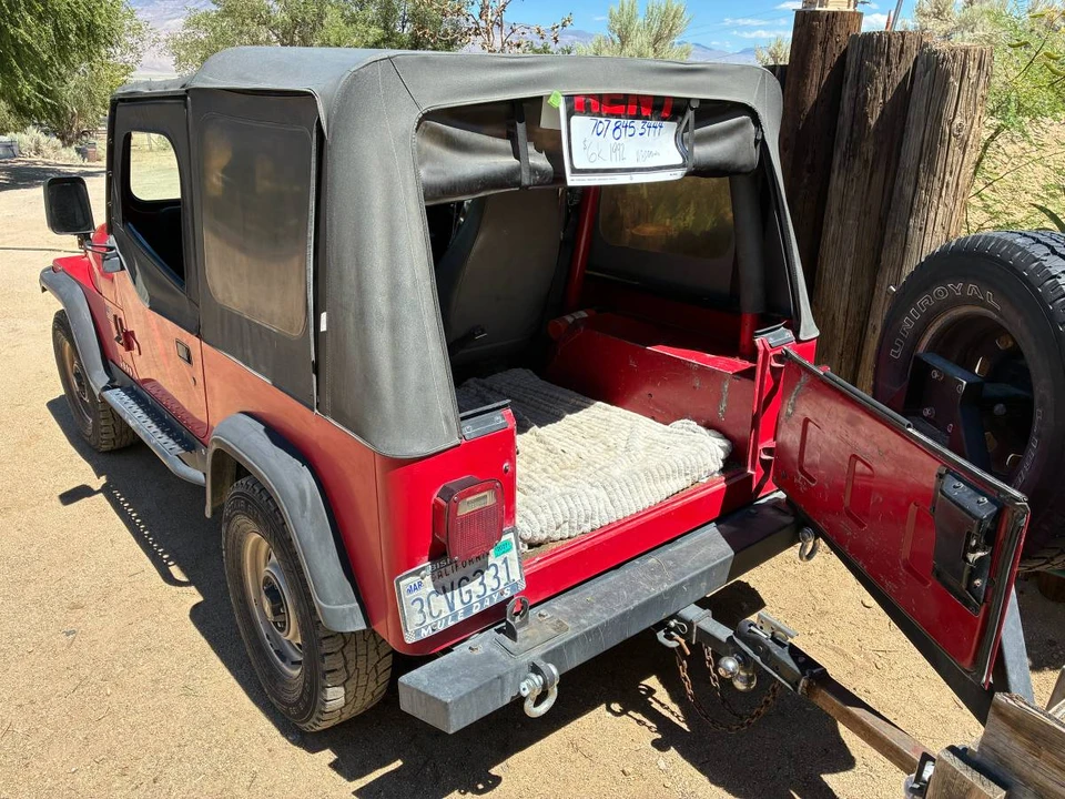 1992 Jeep YJ Wrangler - Image 2 of 4