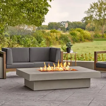 Jensen Co. Scarborough Outdoor Gas Fire Table
