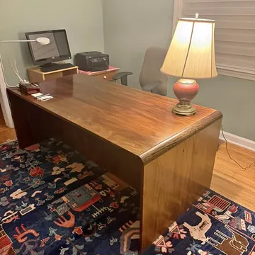 Jensen Frokjaer Danish Rosewood Executive Desk 1980's
