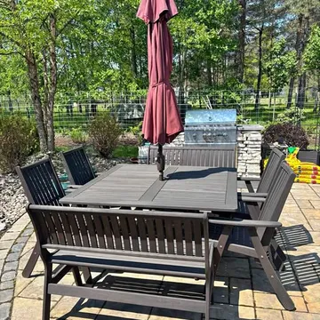 Jensen Leisure Teak Outdoor Dining Set