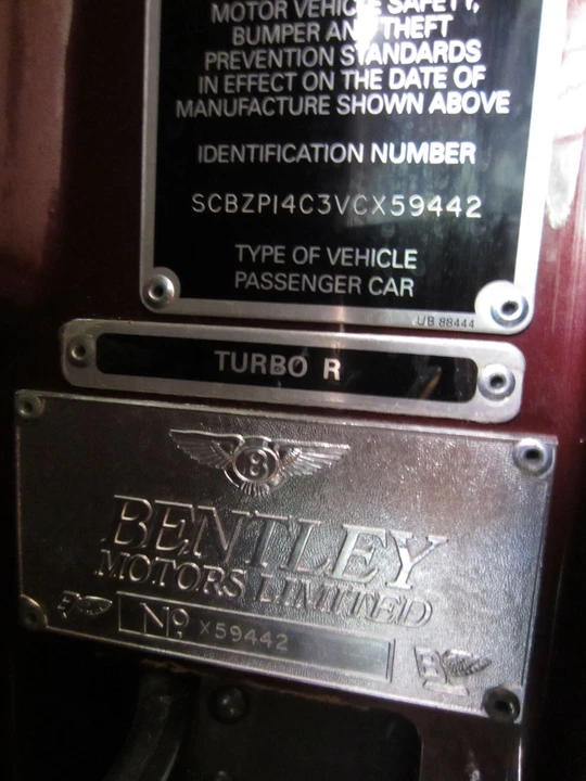 1997 Bentley Mulsanne - Image 4 of 10