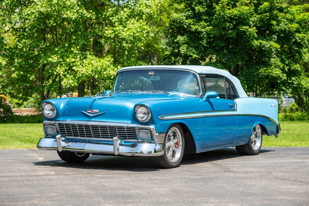 1956 Chevrolet Tri-Five Bel Air Convertible - Image 10 of 31