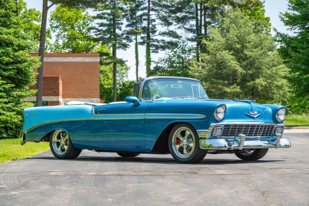 1956 Chevrolet Tri-Five Bel Air Convertible - Image 8 of 31