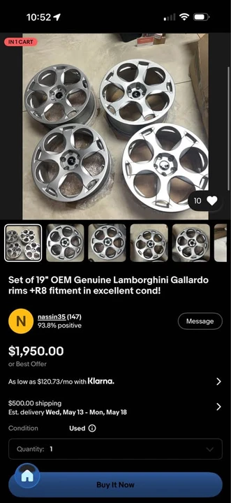 Parts & Memorabilia Wheels - Image 9 of 9