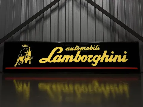 Lamborghini LED Lighted Sign