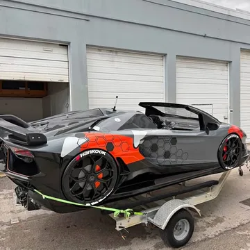 Lamborghini-style Jet Boat