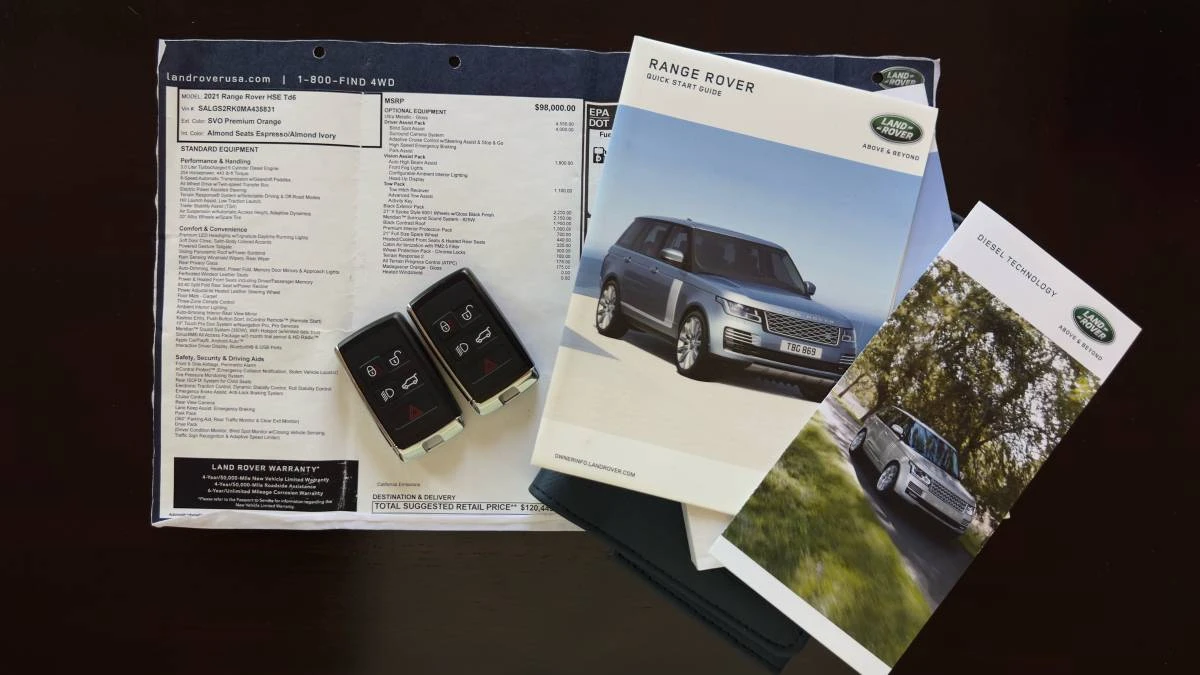 2021 Land Rover Range Rover L405 - Image 21 of 21