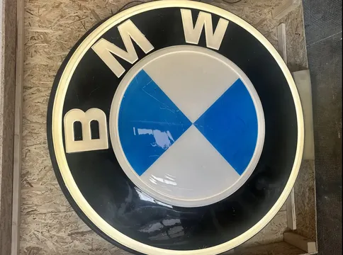 BMW Illuminated Sign
