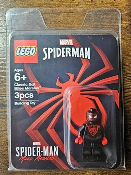 Mini Classic Mini 2020 Lego Ps5 Playstation Classic Suit Spider-man Miles Morales Mini Figure Sdcc