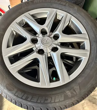 Parts & Memorabilia Lexus LX570 Landcruiser LC200 20-inch Wheels with Michelin Tires